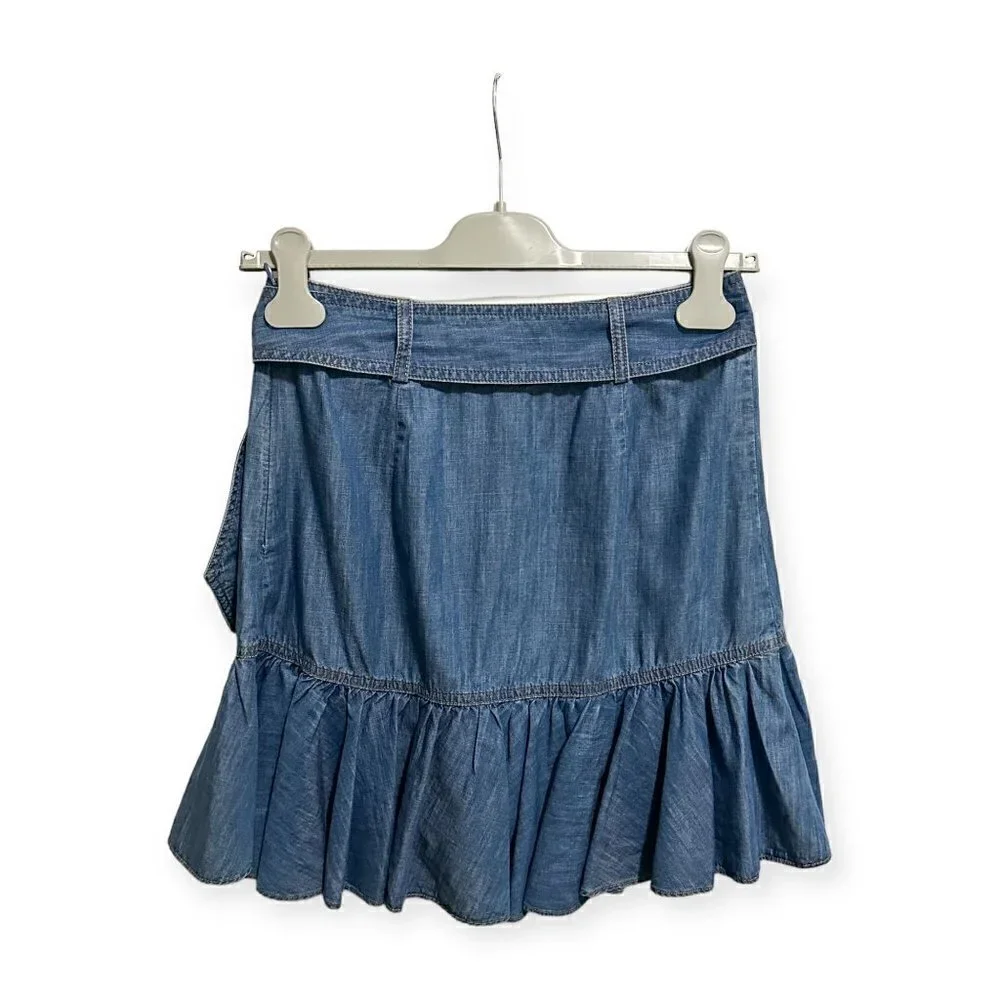 Veronica‎ beard Memphis Denim skirt, Size 0, NWT